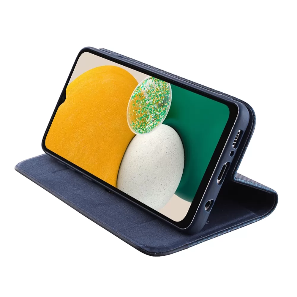 IDOL 1991 ELITE ΘΗΚΗ VIVO Y76 5G 6.58in  ANTI-RFID BOOK STAND BLUE - Image 4