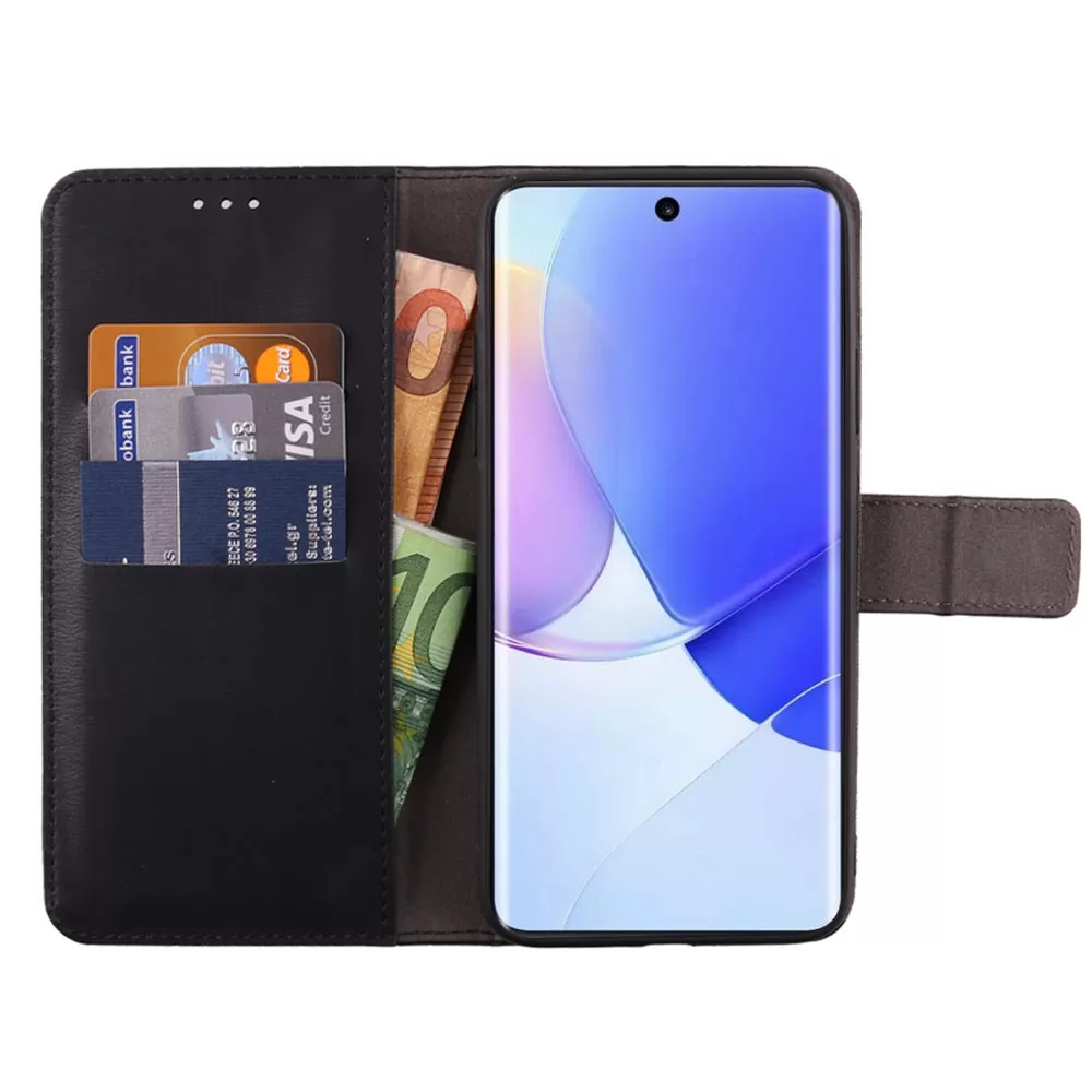 VOLTE-TEL ALLURE ΘΗΚΗ HUAWEI NOVA 9 SE 6.78in  MAGNET BOOK STAND CLIP BLACK - Image 3