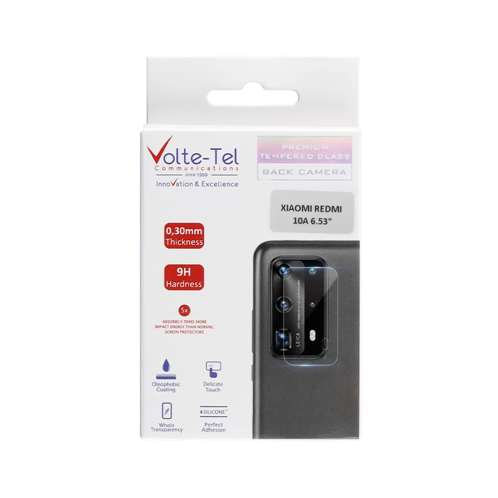 VOLTE-TEL CAMERA TEMPERED GLASS XIAOMI REDMI 10A 6.53in 9H 0.30mm - Image 2