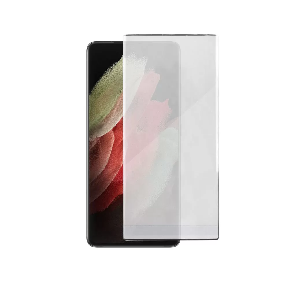 IDOL 1991 APEX POLYMER NANOTECH FILM SAMSUNG S21 ULTRA 5G G998 6.8in FINGER UNLOCK FULL COVER WITH INSTALLATION KIT - Image 8