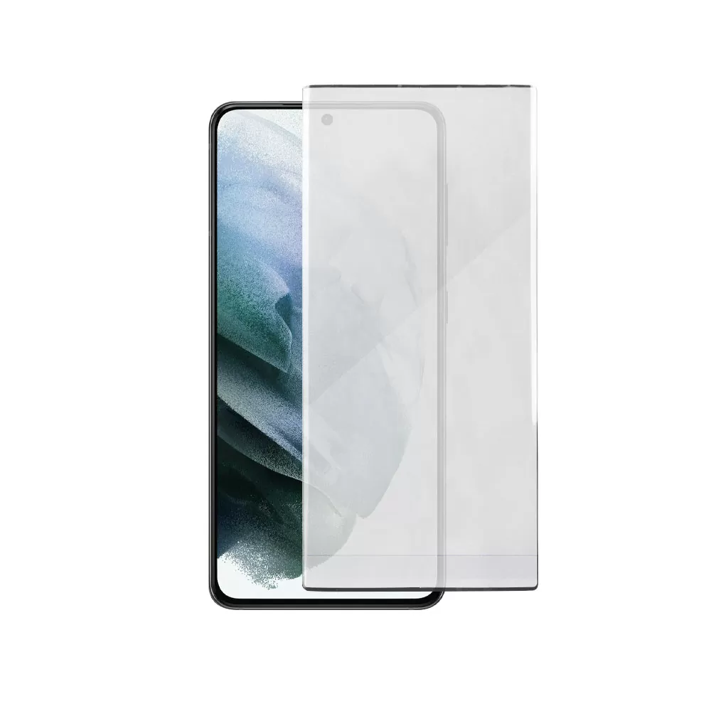 IDOL 1991 APEX POLYMER NANOTECH FILM SAMSUNG S21 5G G991 6.2in FINGER UNLOCK FULL COVER WITH INSTALLATION KIT - Image 8
