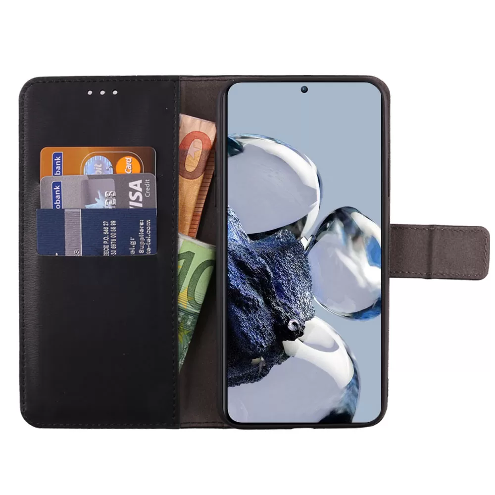 VOLTE-TEL ALLURE ΘΗΚΗ XIAOMI 12T/12T PRO 6.67in  MAGNET BOOK STAND CLIP BLACK - Image 5