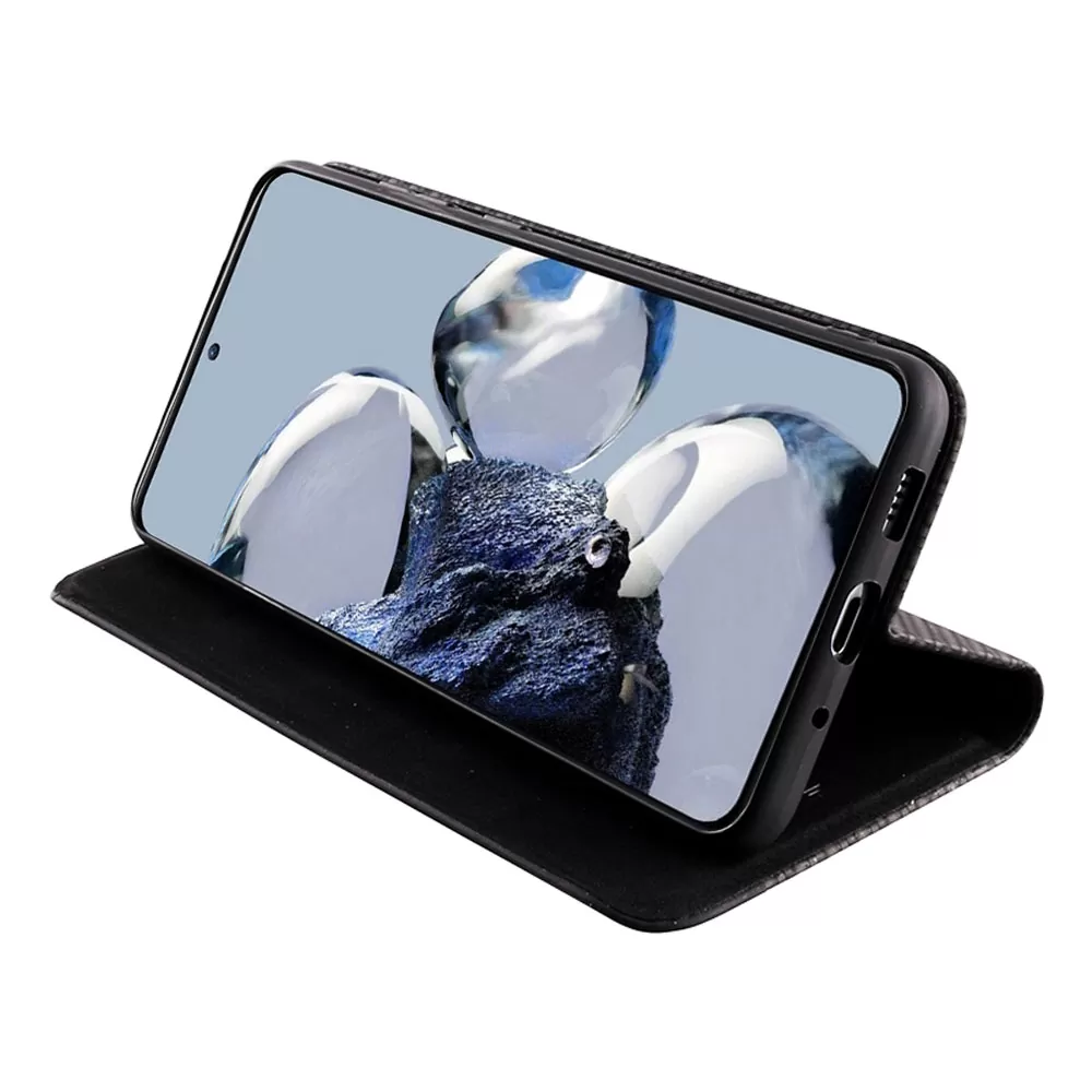 IDOL 1991 ELITE ΘΗΚΗ XIAOMI 12T/12T PRO 6.67in  ANTI-RFID BOOK STAND BLACK - Image 4
