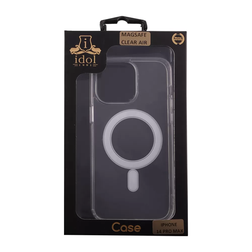 IDOL 1991 MAGSAFE ANTISHOCK CLEAR AIR TPU1 ΘΗΚΗ IPHONE 14 PRO MAX 6.7" BACK COVER  CAMERA GUARD ΔΙΑΦΑΝΗ - Image 2
