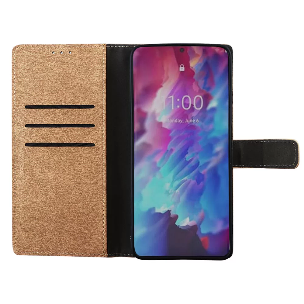 VOLTE-TEL ALLURE ΘΗΚΗ SAMSUNG S23 PLUS 5G S916 6.6in  MAGNET BOOK STAND CLIP GOLD - Image 5