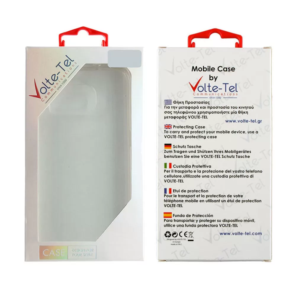 VOLTE-TEL ΘΗΚΗ TCL 405 T506D/406/408 T507 6.6" SLIMCOLOR AIR TPU CAMERA GUARD ΔΙΑΦΑΝΗ - Image 2