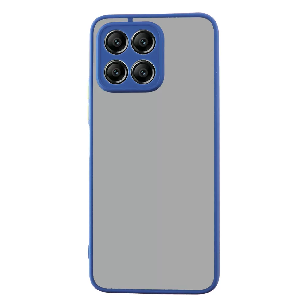 LIME HARDSHELL FUSION ΘΗΚΗ HONOR X6 6.5in  FULL CAMERA PROTECTION BLUE WITH YELLOW KEYS - Image 6
