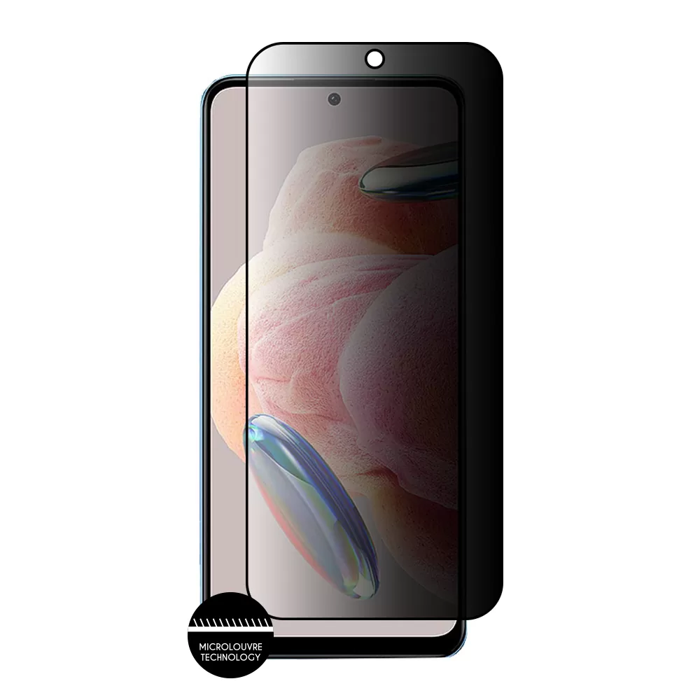 IDOL 1991 PRIVACY ANTISPY TEMPERED GLASS XIAOMI REDMI NOTE 12 5G 6.67in 9H 0.25mm SEMI CURVED FULL GLUE BLACK - Image 7