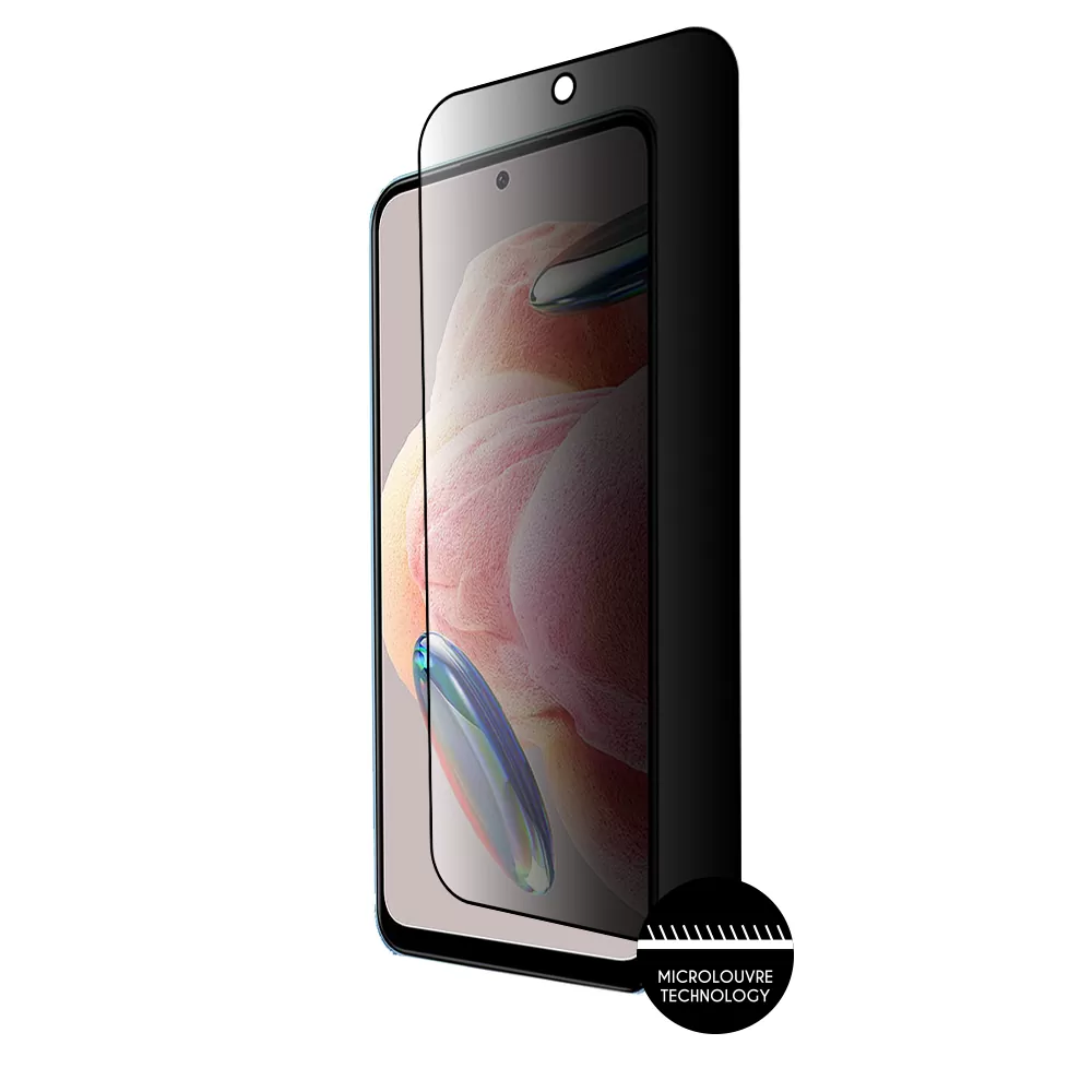 IDOL 1991 PRIVACY ANTISPY TEMPERED GLASS XIAOMI REDMI NOTE 12 5G 6.67in 9H 0.25mm SEMI CURVED FULL GLUE BLACK - Image 6