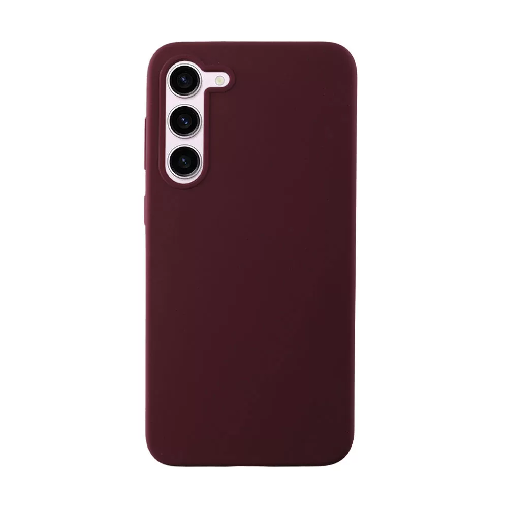 IDOL 1991 VELVET ELITE TPU ΘΗΚΗ SAMSUNG S23 5G S911 6.1in  4 SIDE CAMERA GUARD BURGUNDY - Image 8