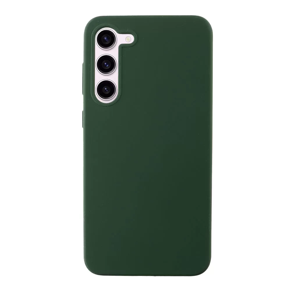 IDOL 1991 VELVET ELITE TPU ΘΗΚΗ SAMSUNG S23 5G S911 6.1in  4 SIDE CAMERA GUARD DARK GREEN - Image 8
