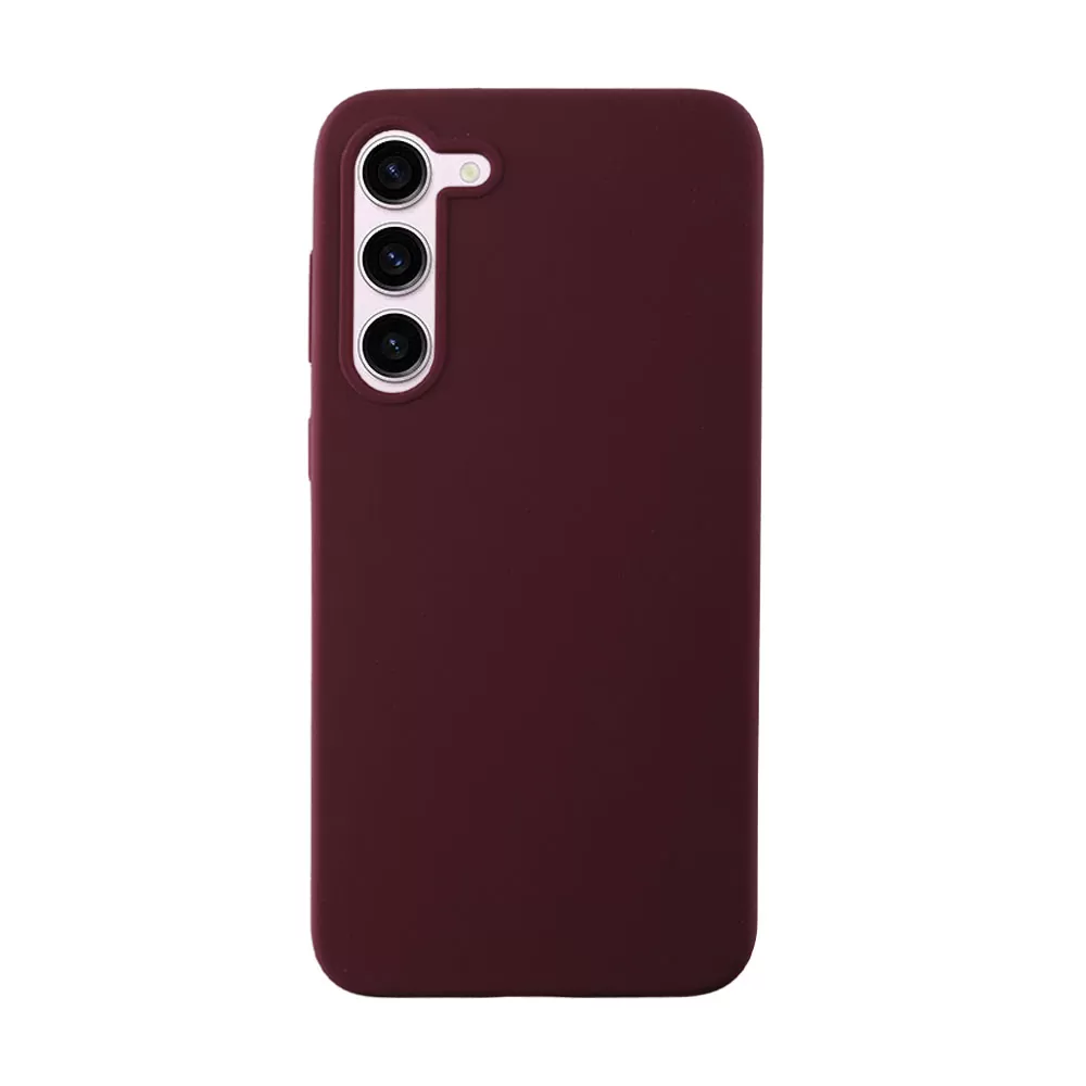 IDOL 1991 VELVET ELITE TPU ΘΗΚΗ SAMSUNG S23 PLUS 5G S916 6.6in  4 SIDE CAMERA GUARD BURGUNDY - Image 7