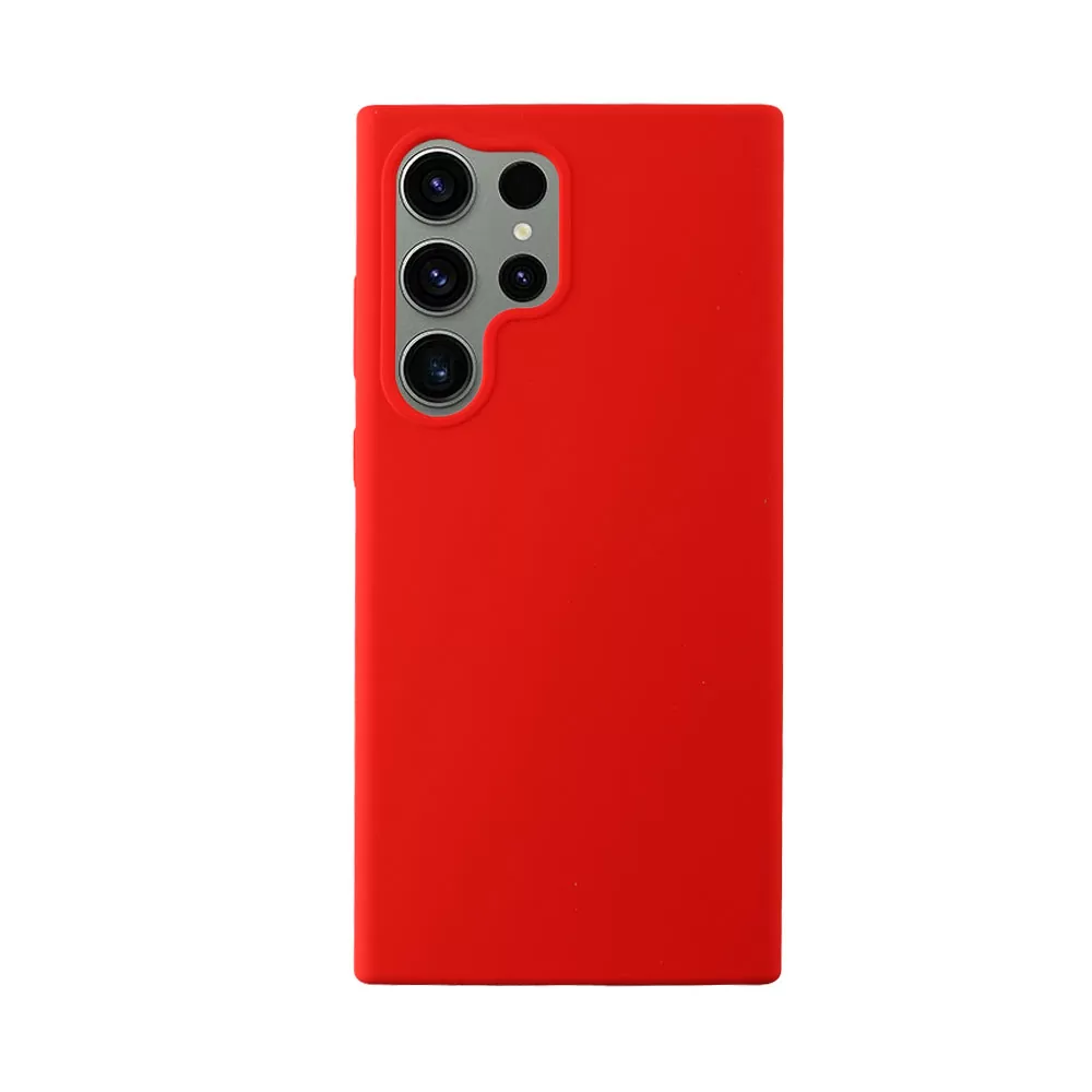 IDOL 1991 VELVET ELITE TPU ΘΗΚΗ SAMSUNG S23 ULTRA 5G S918 6.8in  4 SIDE CAMERA GUARD RED - Image 8