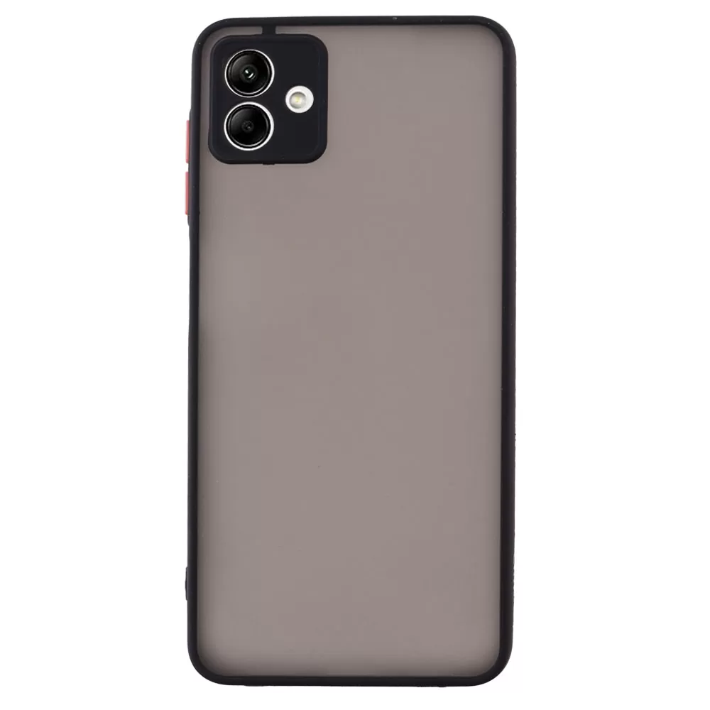 LIME HARDSHELL FUSION ΘΗΚΗ SAMSUNG A04 A045/M13 5G M136 6.5in  FULL CAMERA PROTECTION BLACK WITH RED KEYS - Image 6