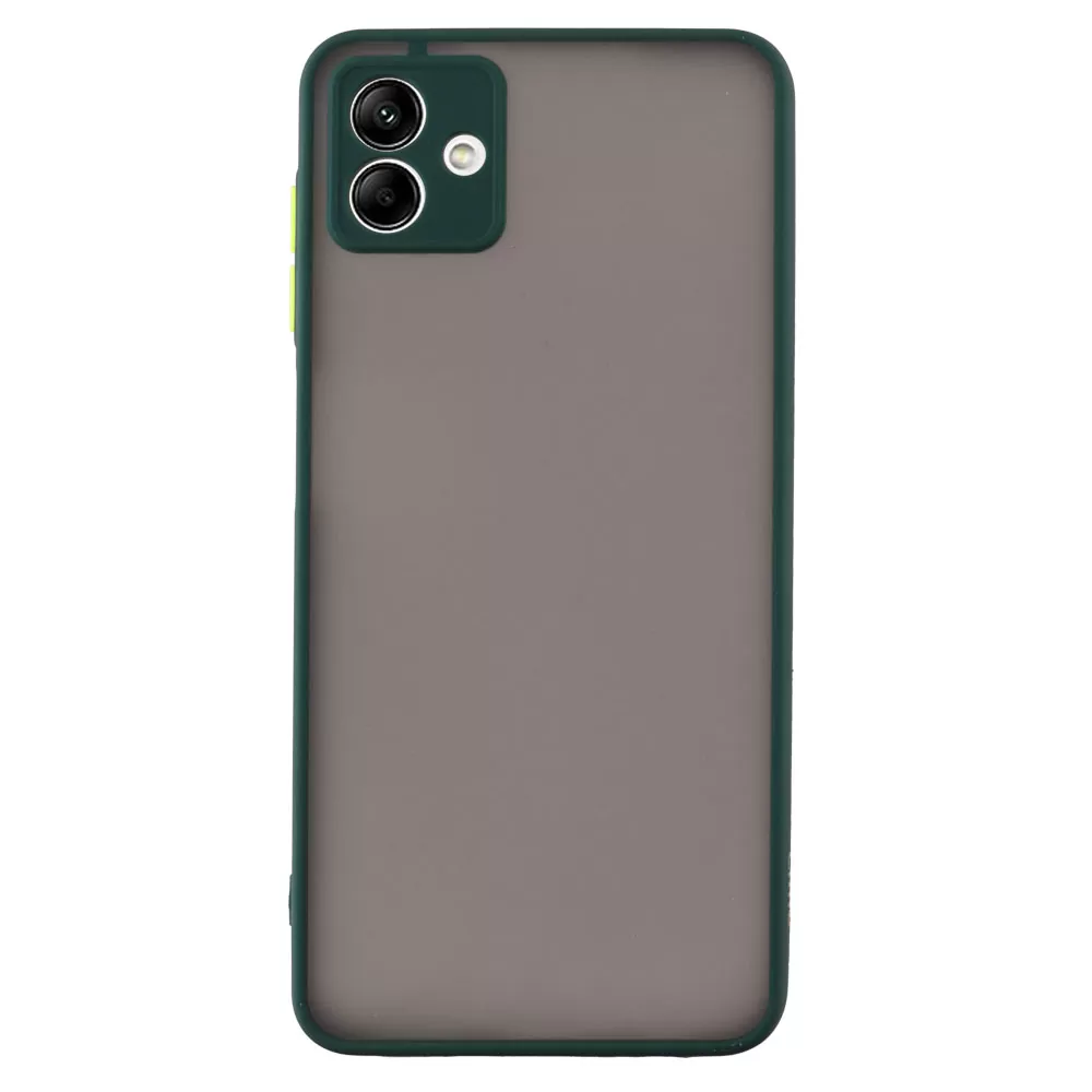 LIME HARDSHELL FUSION ΘΗΚΗ SAMSUNG A04 A045/M13 5G M136 6.5in  FULL CAMERA PROTECTION GREEN WITH YELLOW KEYS - Image 6