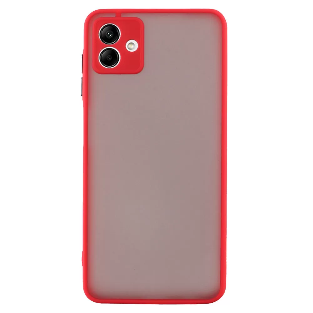 LIME HARDSHELL FUSION ΘΗΚΗ SAMSUNG A04 A045/M13 5G M136 6.5in  FULL CAMERA PROTECTION RED WITH BLACK KEYS - Image 6