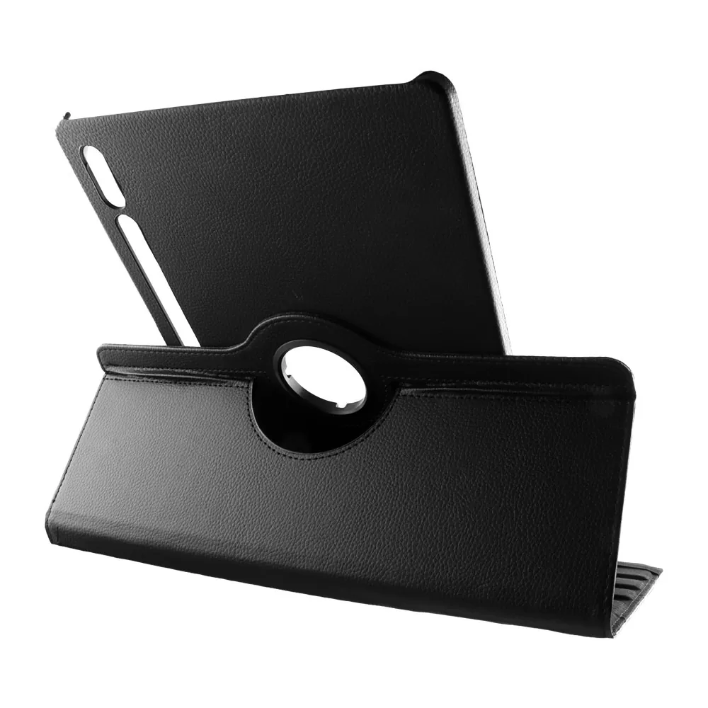 VOLTE-TEL ΘΗΚΗ SAMSUNG X900 TAB S8 ULTRA/X906 TAB S8 ULTRA LTE 14.6" LEATHER BOOK ROTATING STAND BLACK - Image 2