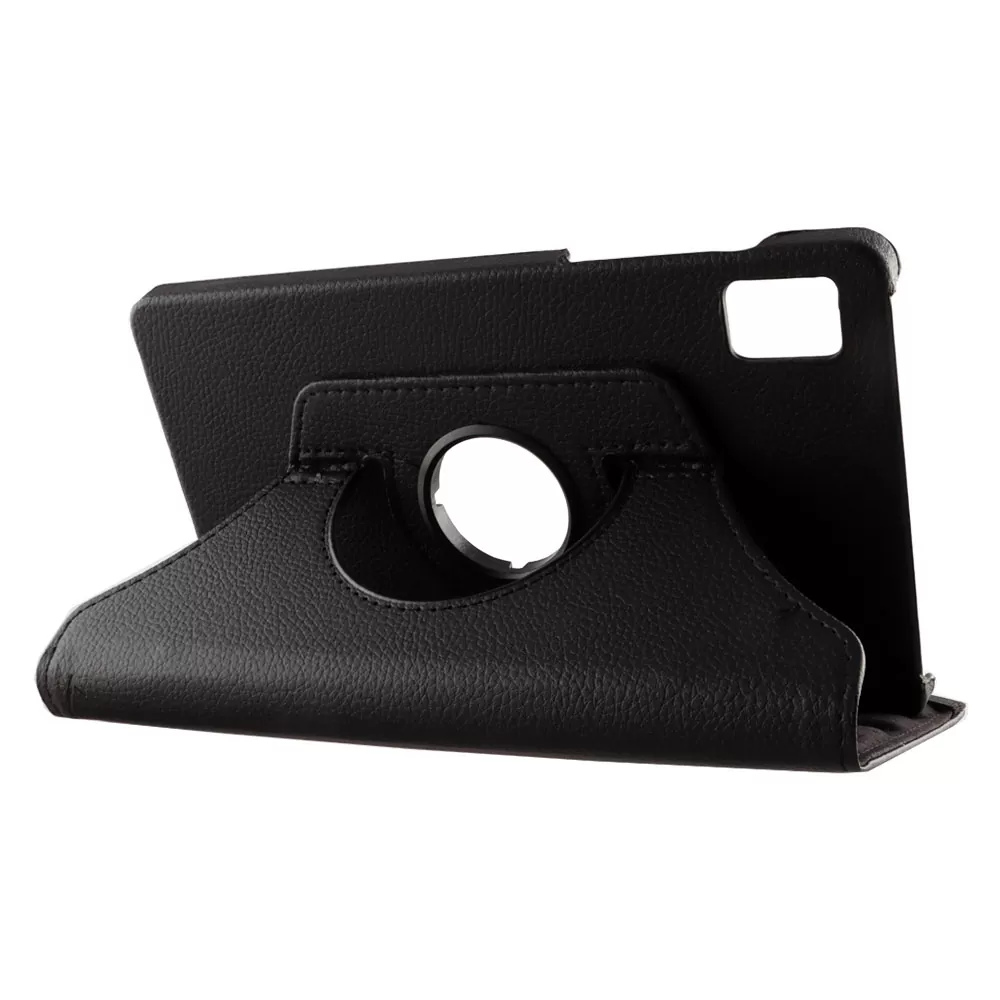 VOLTE-TEL LEATHER BOOK ROTATING STAND ΘΗΚΗ REALME PAD MINI 8.7in BLACK - Image 3