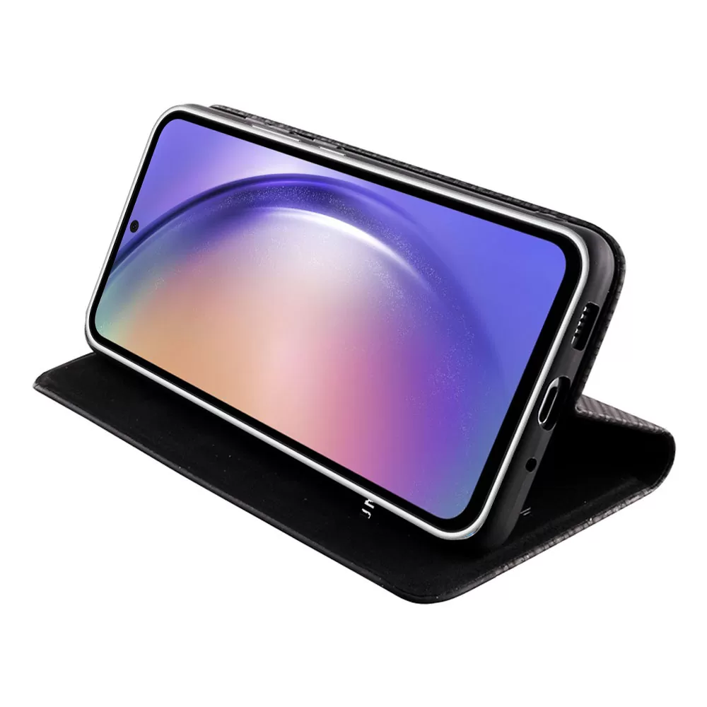 IDOL 1991 ELITE ΘΗΚΗ SAMSUNG A54 5G A546 6.4in  ANTI-RFID BOOK STAND BLACK - Image 4