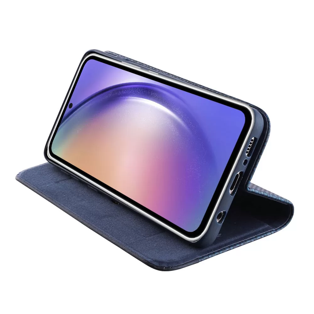 IDOL 1991 ELITE ΘΗΚΗ SAMSUNG A54 5G A546 6.4in  ANTI-RFID BOOK STAND BLUE - Image 4