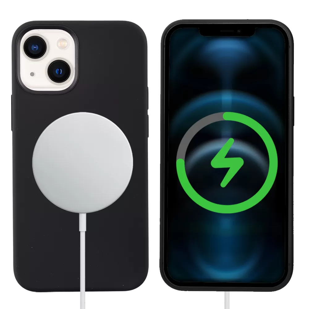 IDOL 1991 ΘΗΚΗ IPHONE 14 6.1" VELVET MAGSAFE TPU CAMERA GUARD BLACK - Image 6