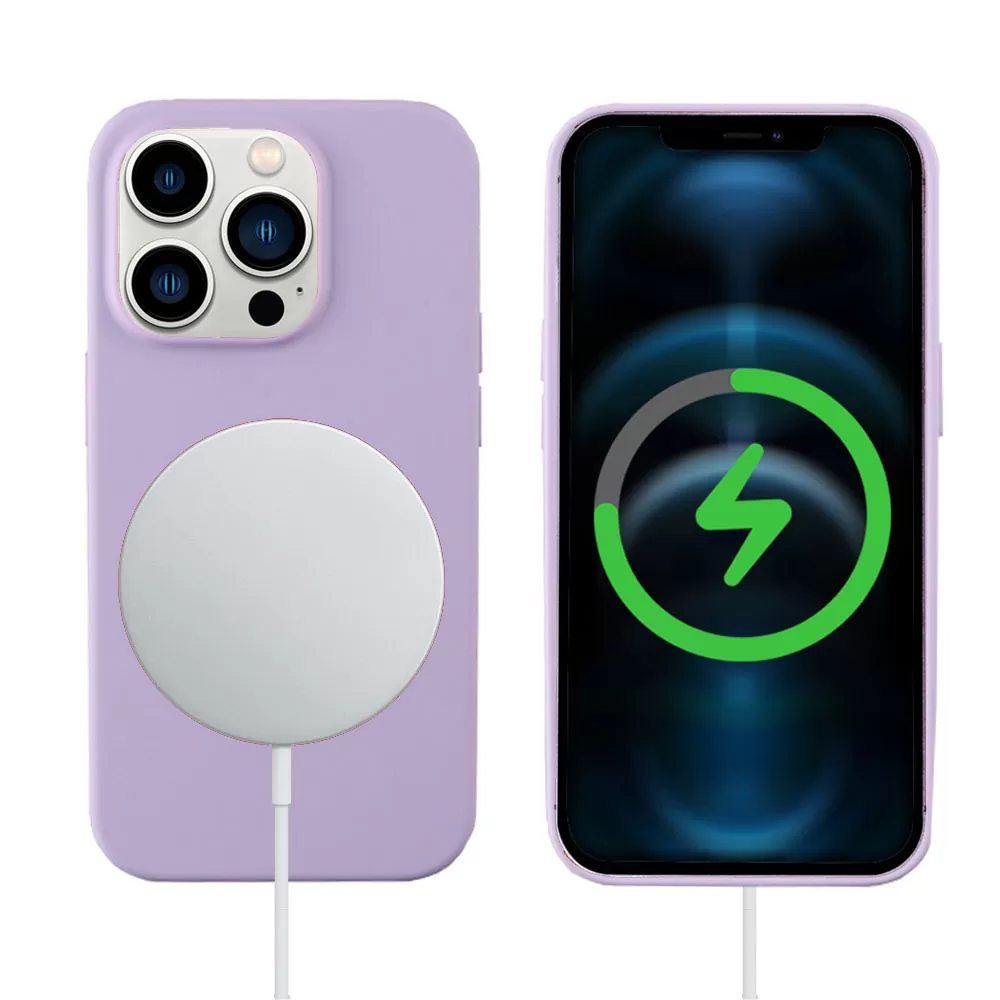 IDOL 1991 ΘΗΚΗ IPHONE 14 PRO 6.1" VELVET MAGSAFE TPU CAMERA GUARD LILAC - Image 6