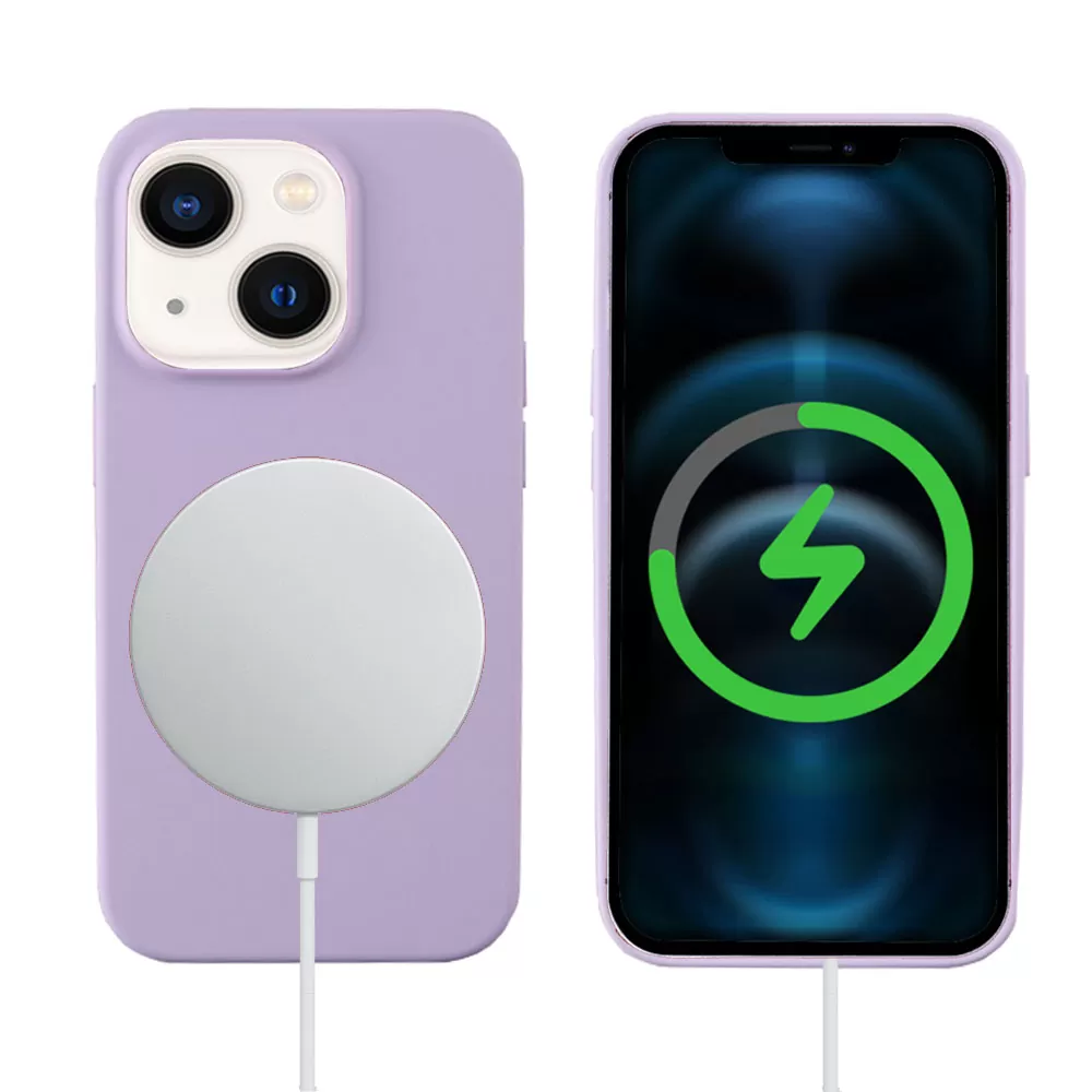 IDOL 1991 ΘΗΚΗ IPHONE 14 PLUS 6.7" VELVET MAGSAFE TPU CAMERA GUARD LILAC - Image 6