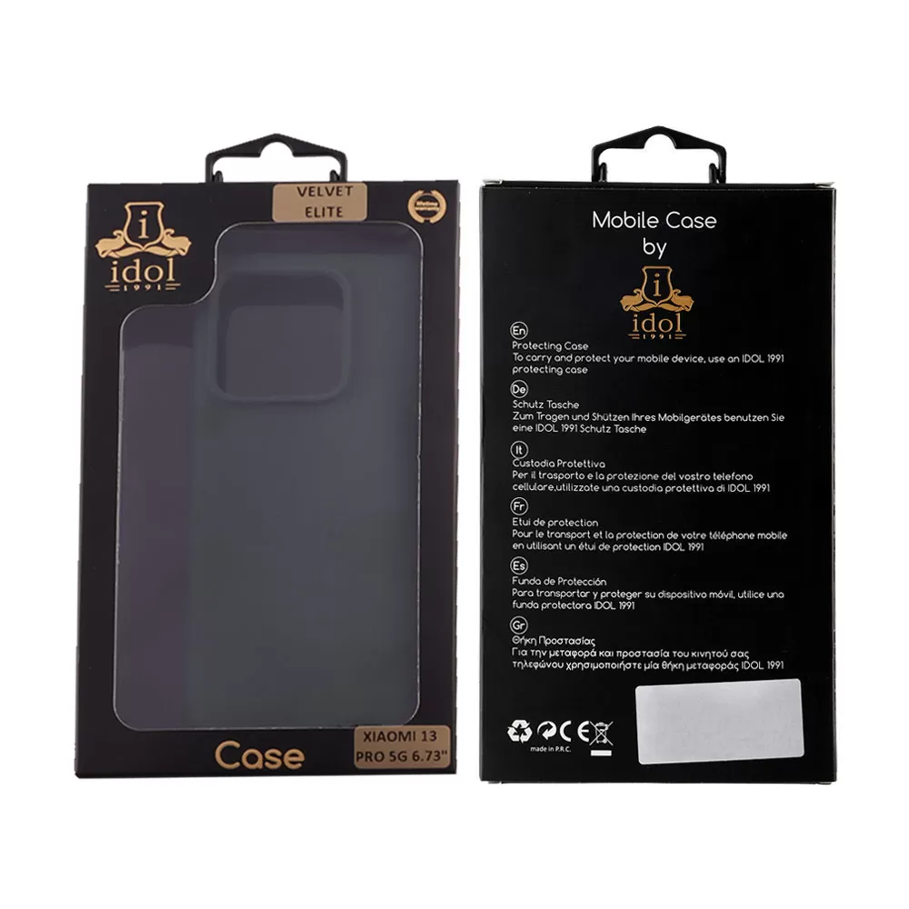 IDOL 1991 VELVET ELITE TPU ΘΗΚΗ XIAOMI 13 PRO 5G 6.73in  4 SIDE CAMERA GUARD DARK GREEN - Image 2