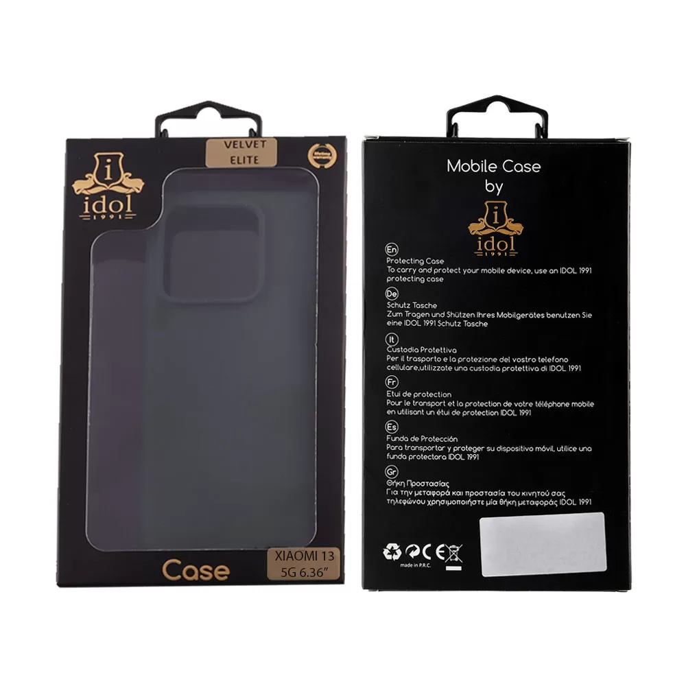 IDOL 1991 VELVET ELITE TPU ΘΗΚΗ XIAOMI 13 5G 6.36in  4 SIDE CAMERA GUARD DARK GREEN - Image 2