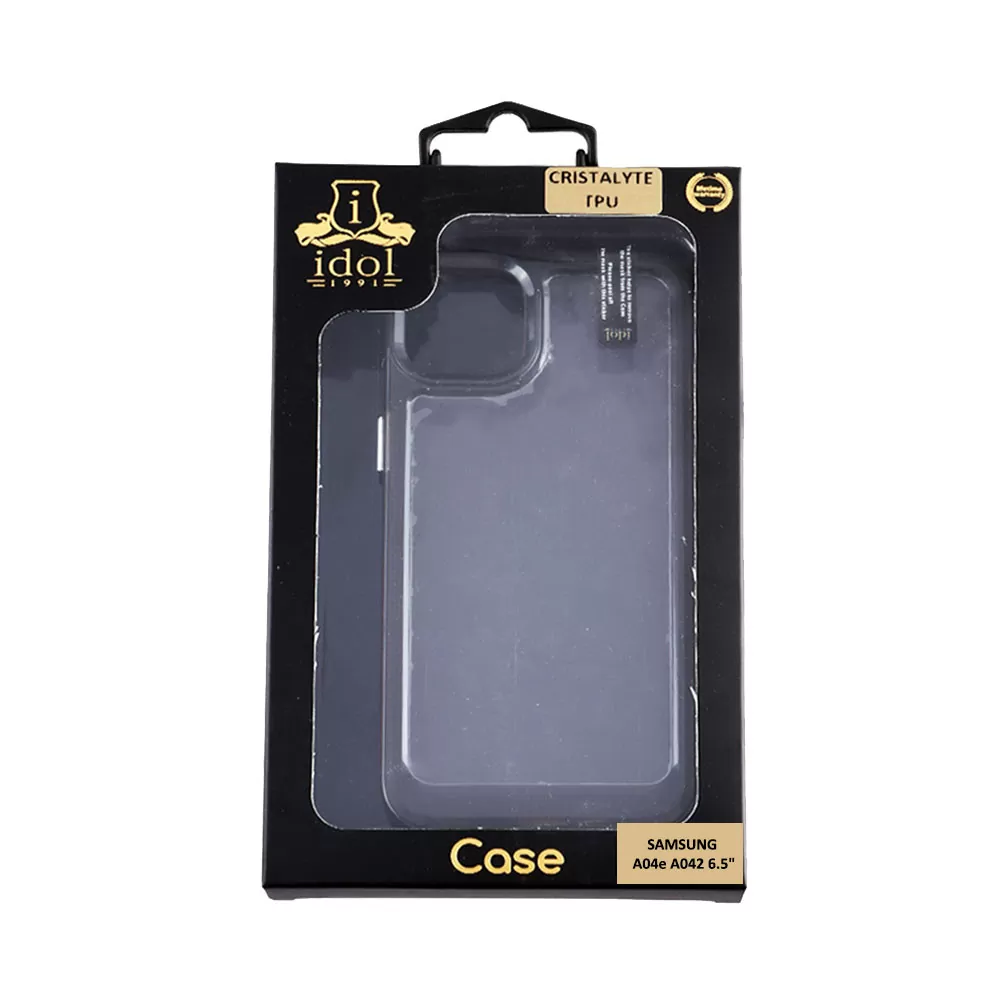 IDOL 1991 CRISTALYTE TPU ΘΗΚΗ SAMSUNG A04e A042 6.5in CAMERA GUARD ΔΙΑΦΑΝΗ ΓΚΡΙ - Image 2