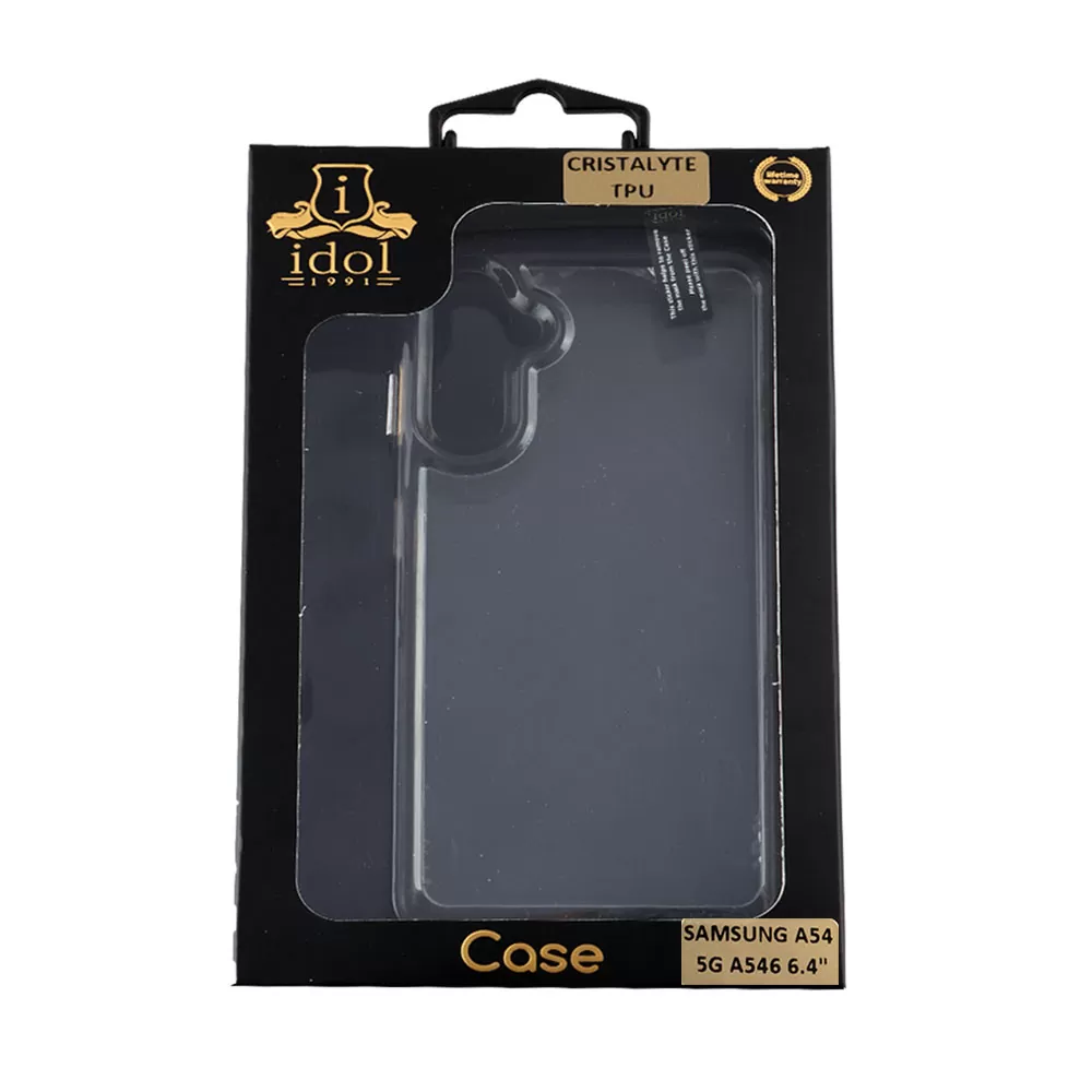 IDOL 1991 CRISTALYTE TPU ΘΗΚΗ SAMSUNG A54 5G A546 6.4in CAMERA GUARD ΔΙΑΦΑΝΗ ΓΚΡΙ - Image 2