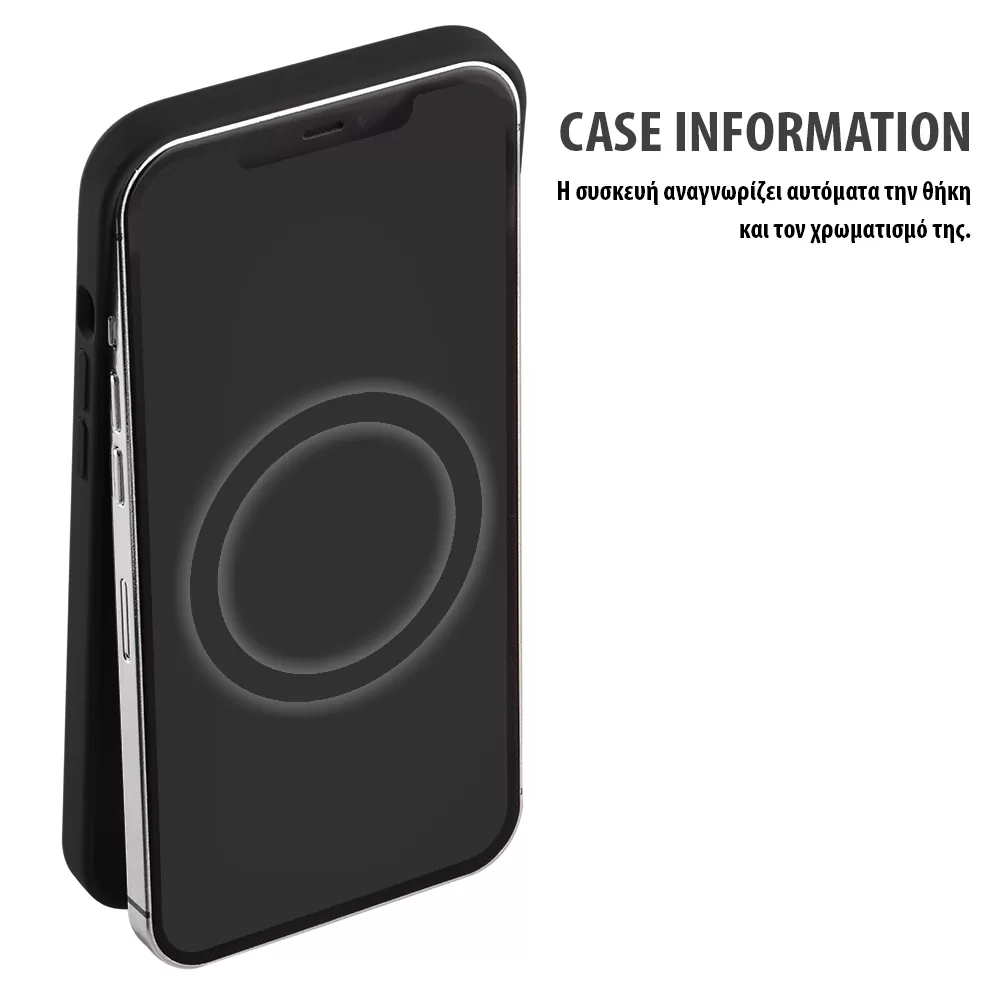 IDOL 1991 ΘΗΚΗ IPHONE 14 PRO 6.1" VELVET MAGSAFE TPU CAMERA GUARD BLACK - Image 7