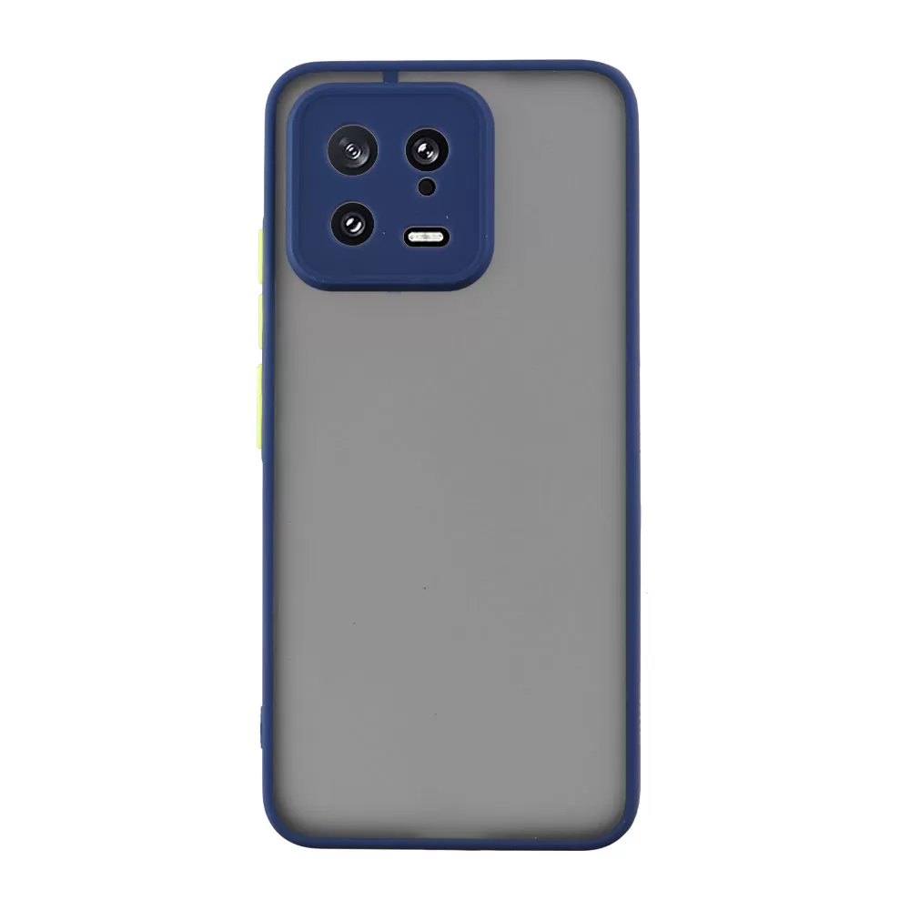 LIME HARDSHELL FUSION ΘΗΚΗ XIAOMI 13 5G 6.36in  FULL CAMERA PROTECTION BLUE WITH YELLOW KEYS - Image 6
