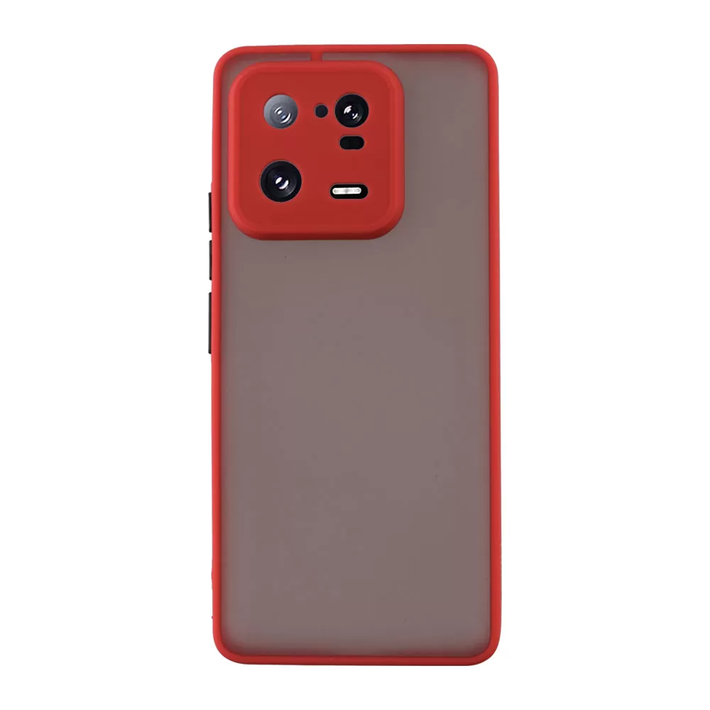 LIME HARDSHELL FUSION ΘΗΚΗ XIAOMI 13 PRO 5G 6.73in  FULL CAMERA PROTECTION RED WITH BLACK KEYS - Image 6