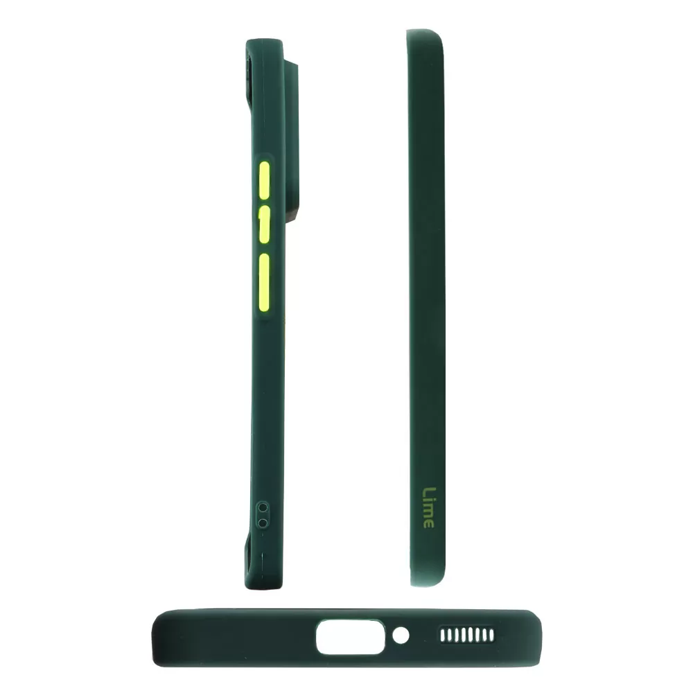 LIME HARDSHELL FUSION ΘΗΚΗ XIAOMI 13 PRO 5G 6.73in  FULL CAMERA PROTECTION GREEN WITH YELLOW KEYS - Image 5