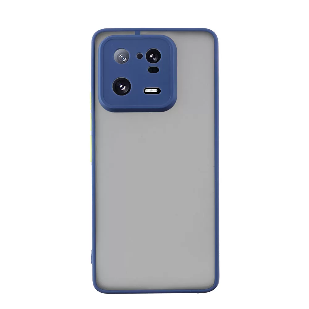 LIME HARDSHELL FUSION ΘΗΚΗ XIAOMI 13 PRO 5G 6.73in  FULL CAMERA PROTECTION BLUE WITH YELLOW KEYS - Image 6