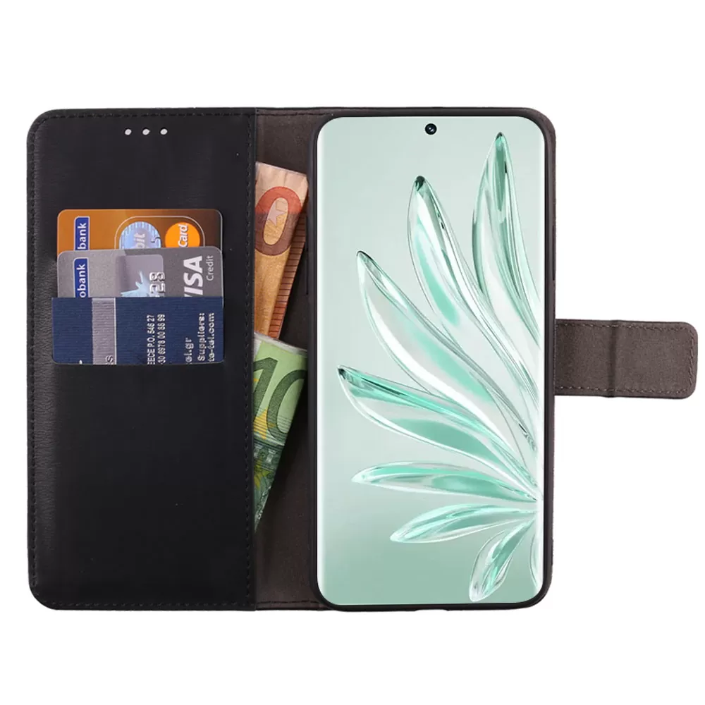 VOLTE-TEL ALLURE ΘΗΚΗ HONOR 70 6.67in  MAGNET BOOK STAND CLIP BLACK - Image 5