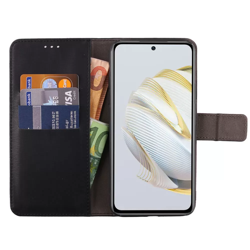 VOLTE-TEL ALLURE ΘΗΚΗ HUAWEI NOVA 10 6.67in  MAGNET BOOK STAND CLIP BLACK - Image 5
