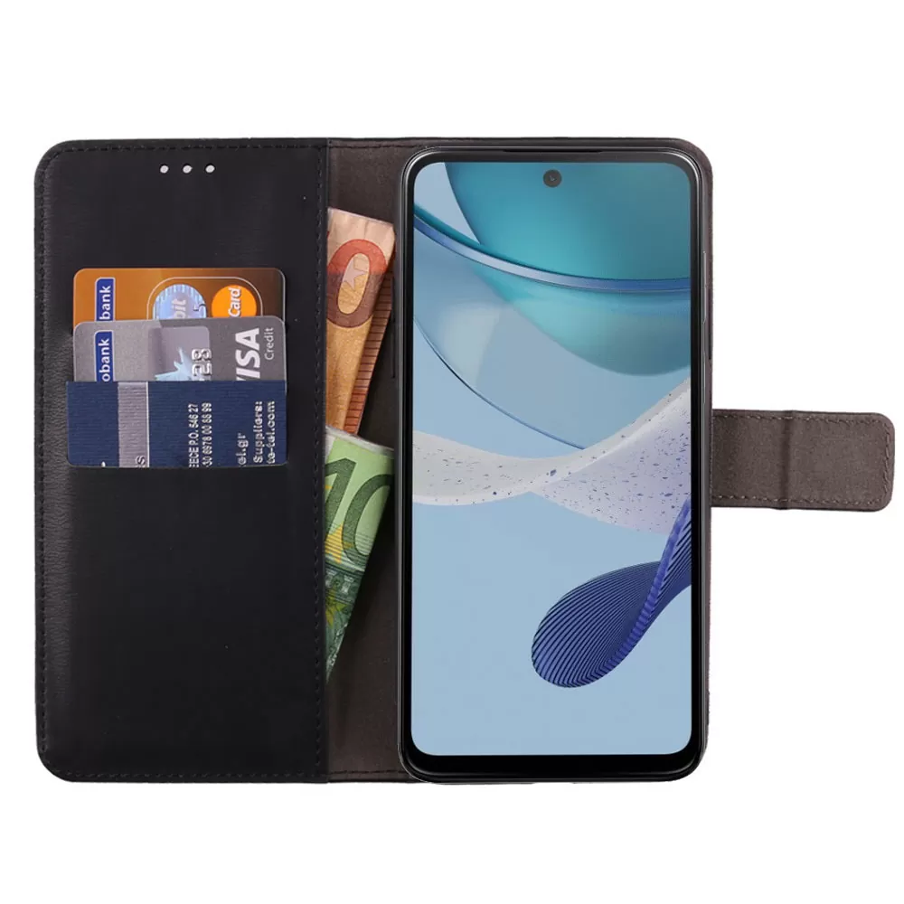 VOLTE-TEL ALLURE ΘΗΚΗ MOTOROLA MOTO G53 6.5in  MAGNET BOOK STAND CLIP BLACK - Image 5