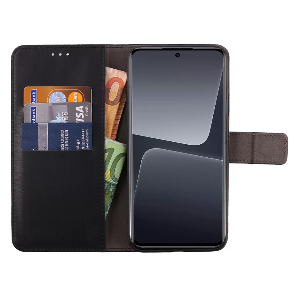 VOLTE-TEL ALLURE ΘΗΚΗ XIAOMI 13 PRO 5G 6.73in  MAGNET BOOK STAND CLIP BLACK - Image 5