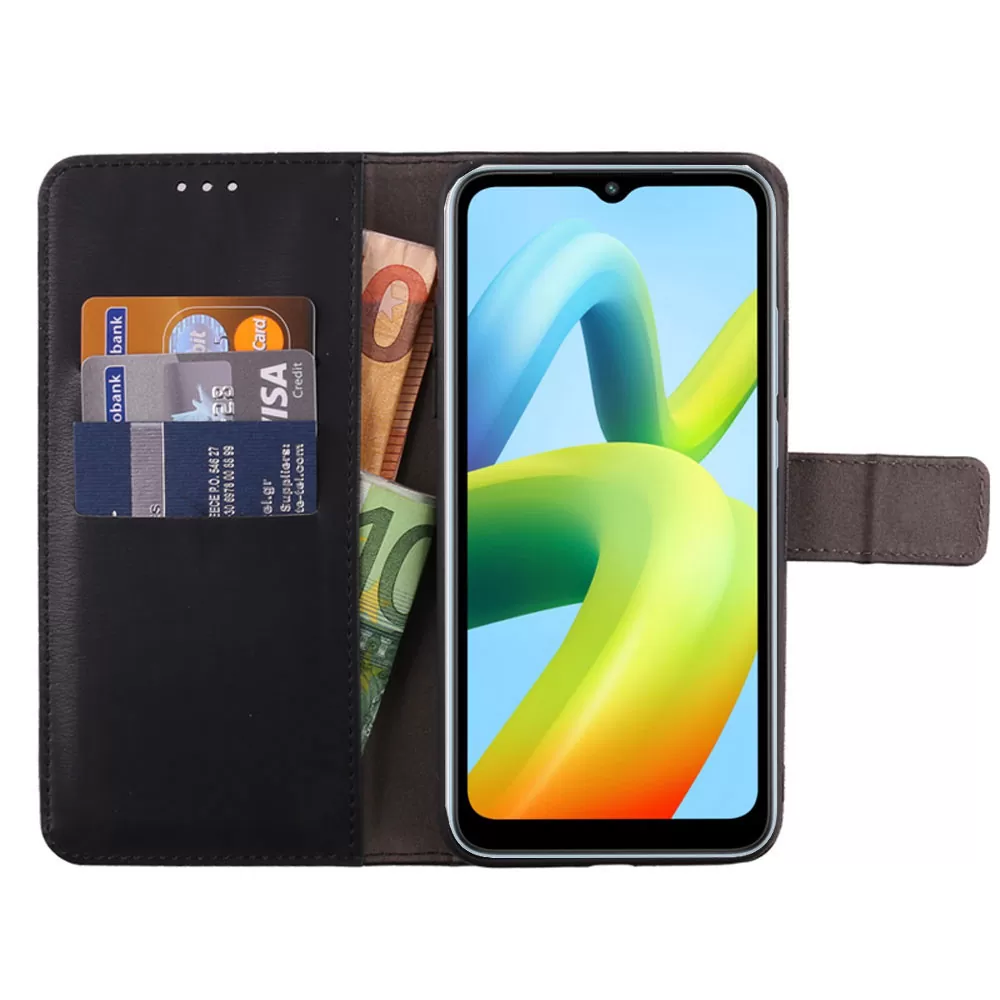 VOLTE-TEL ALLURE ΘΗΚΗ XIAOMI REDMI A1/REDMI A2 6.52in  MAGNET BOOK STAND CLIP BLACK - Image 5