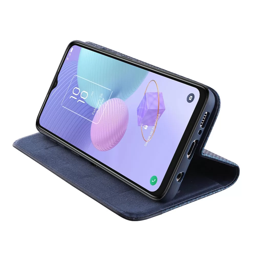 IDOL 1991 ELITE ΘΗΚΗ TCL 405 T506D/406/408 T507 6.6in  ANTI-RFID BOOK STAND BLUE - Image 4