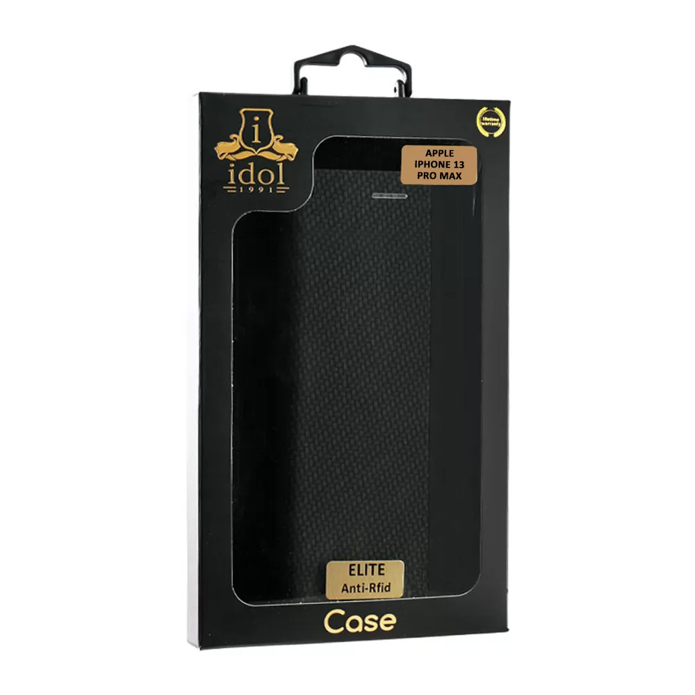 IDOL 1991 ELITE ΘΗΚΗ XIAOMI REDMI NOTE 12 5G 6.67in  ANTI-RFID BOOK STAND BLACK - Image 2