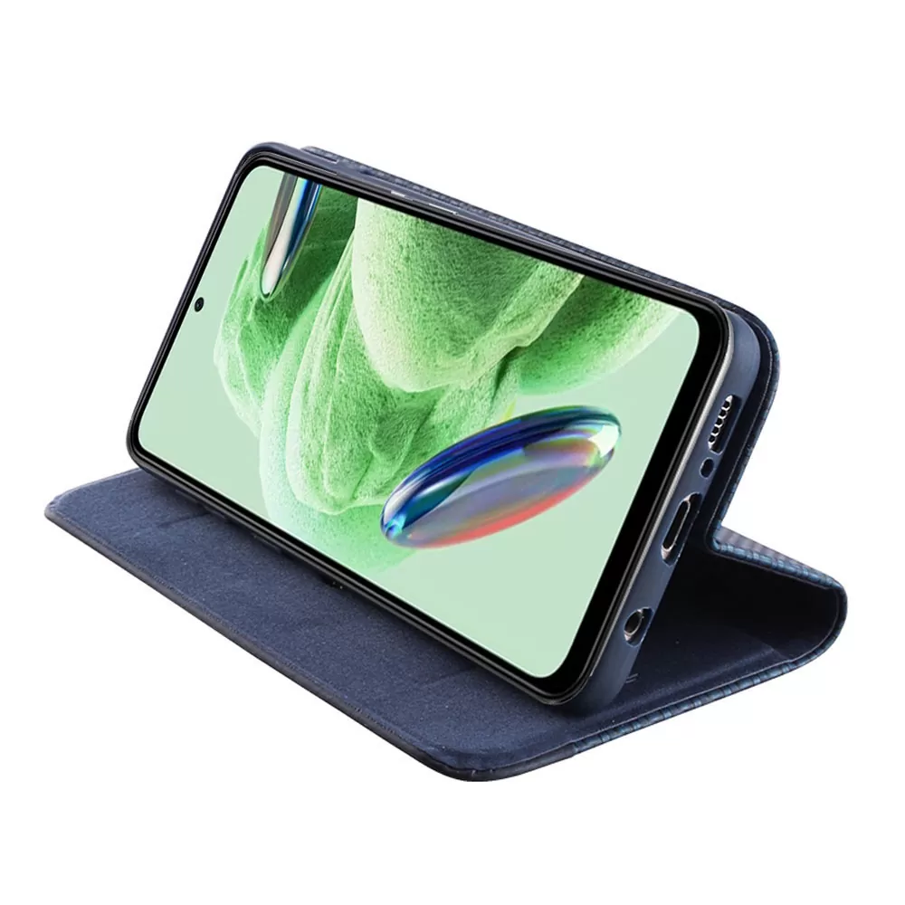 IDOL 1991 ELITE ΘΗΚΗ XIAOMI REDMI NOTE 12 5G 6.67in  ANTI-RFID BOOK STAND BLUE - Image 4