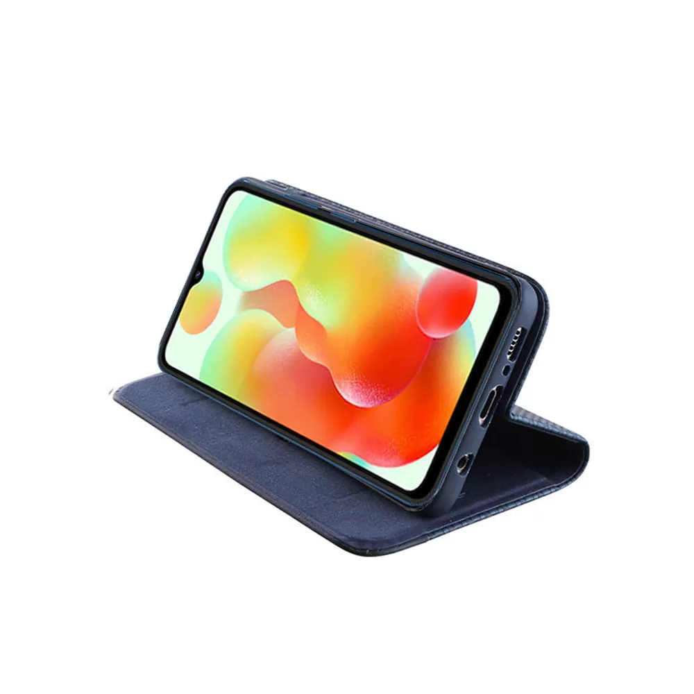 IDOL 1991 ELITE ΘΗΚΗ XIAOMI REDMI 12C 6.71in  ANTI-RFID BOOK STAND BLUE - Image 4