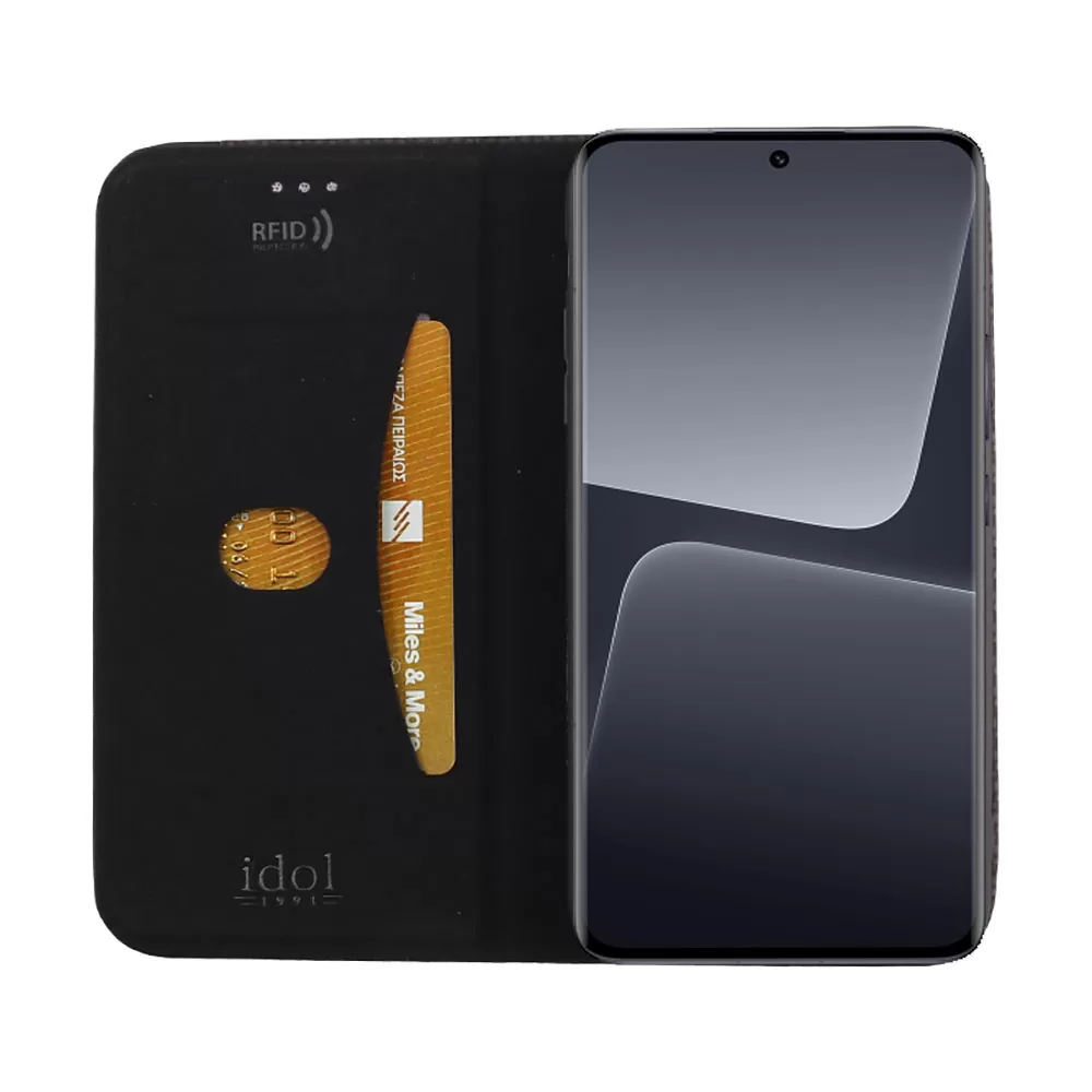 IDOL 1991 ELITE ΘΗΚΗ XIAOMI 13 5G 6.36in  ANTI-RFID BOOK STAND BLACK - Image 7