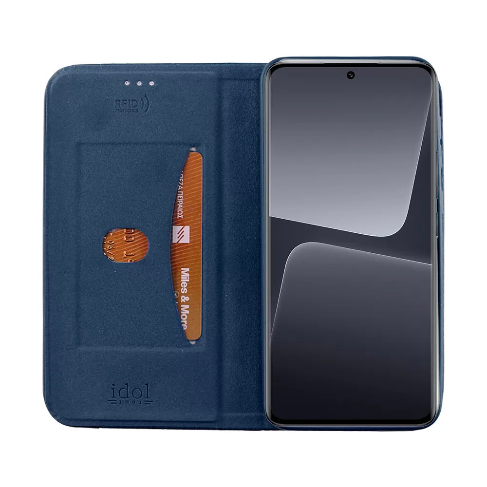 IDOL 1991 ELITE ΘΗΚΗ XIAOMI 13 LITE 5G 6.55in  ANTI-RFID BOOK STAND BLUE - Image 7