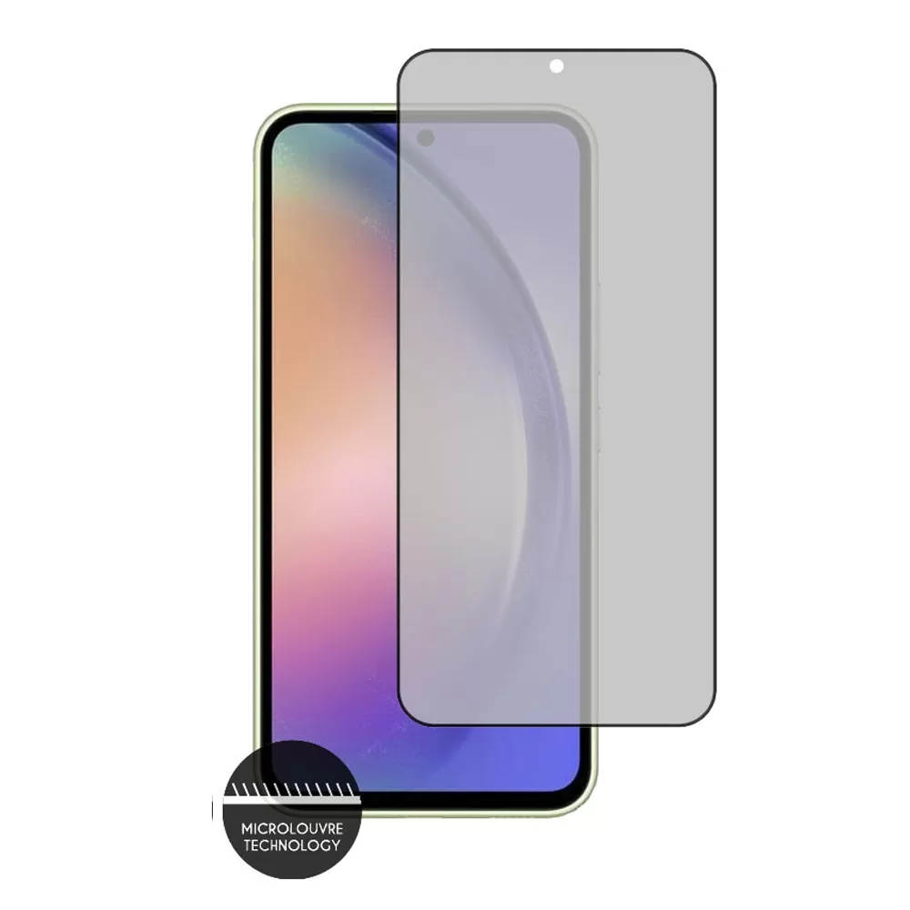 IDOL 1991 PREMIUM PRIVACY ANTISPY TEMPERED GLASS SAMSUNG A54 5G A546 6.4in 9H 0.25mm SEMI CURVED FULL GLUE BLACK - Image 6