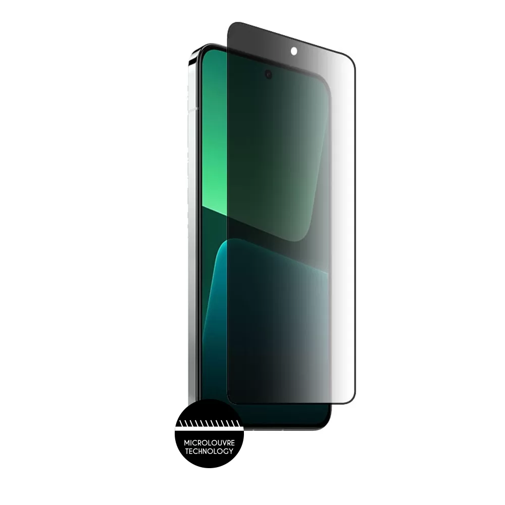 IDOL 1991 PREMIUM PRIVACY ANTISPY TEMPERED GLASS XIAOMI 13 5G 6.36in 9H 0.25mm SEMI CURVED FULL GLUE BLACK - Image 7