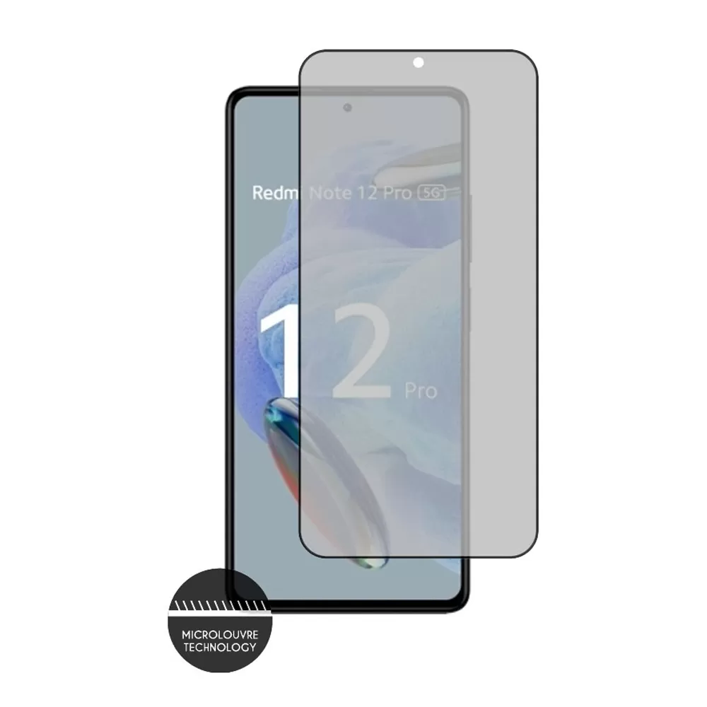 IDOL 1991 PREMIUM PRIVACY ANTISPY TEMPERED GLASS XIAOMI REDMI NOTE 12 PRO 5G 6.67in 9H 0.25mm SEMI CURVED FULL GLUE BLACK - Image 6